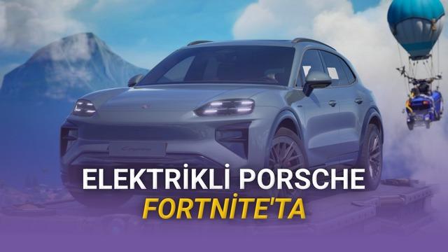 Porsche, Elektrikli Cayenne’i Fortnite’a Getirdi