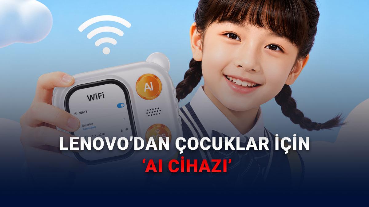 Lenovo, Çocuklar İçin Hayat Kurtarıcı Olacak Kameralı, SOS Düğmeli ve Yapay Zekalı bir 'Cihaz" Tanıttı