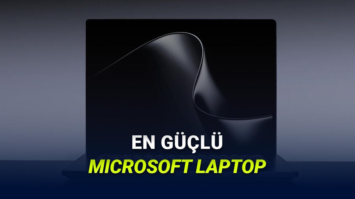 Microsoft'un Şimdiye Kadarki En Güçlü Laptop'u Surface Laptop Ultra Duyuruldu!