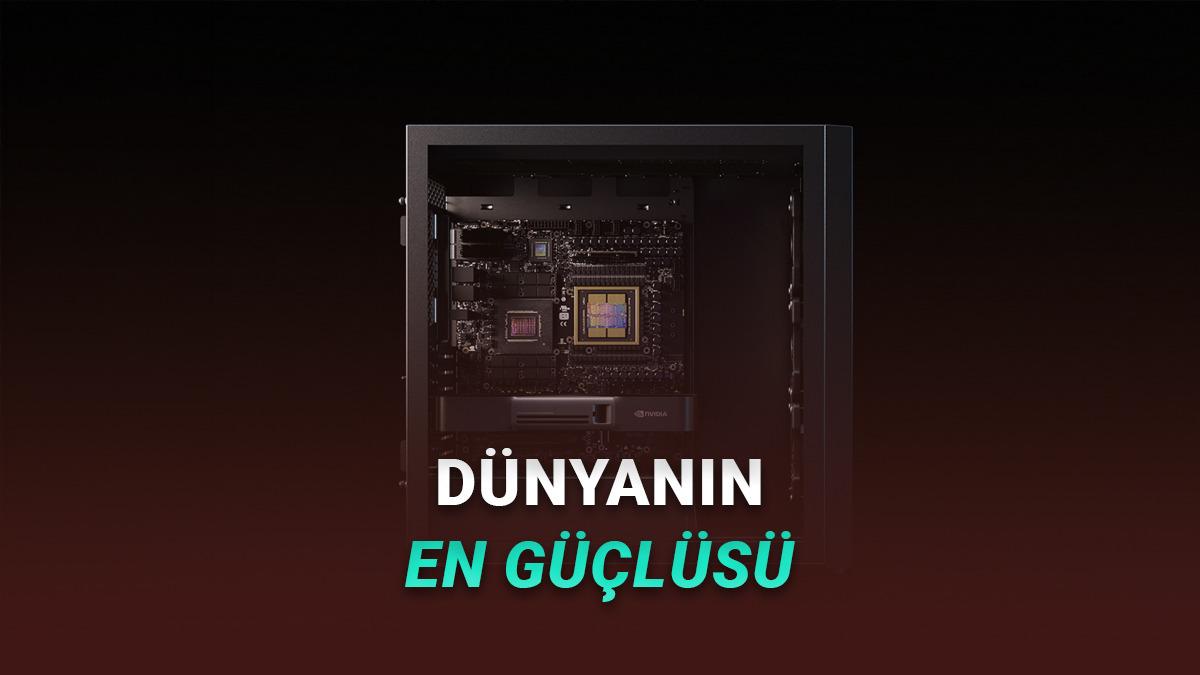 Dünyanın En Güçlü Masaüstü Yapay Zekâ Süper Bilgisayarı DGX Station Windows Tanıtıldı