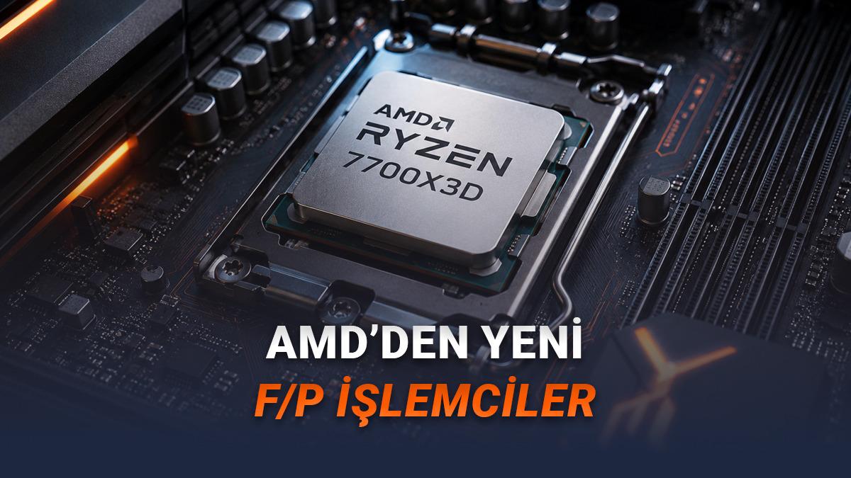 AMD, Computex 2026'da İki Yeni İşlemci Tanıttı: Ryzen 7 7700X3D ve 10. Yıl Özel Ryzen 7 5800X3D Geliyor!
