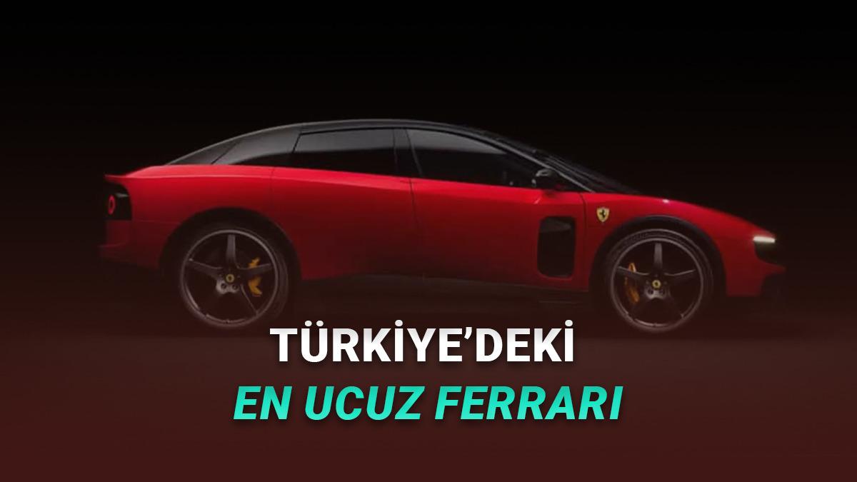 Ferrari Luce, Türkiye'deki En Ucuz Ferrari Olacak 