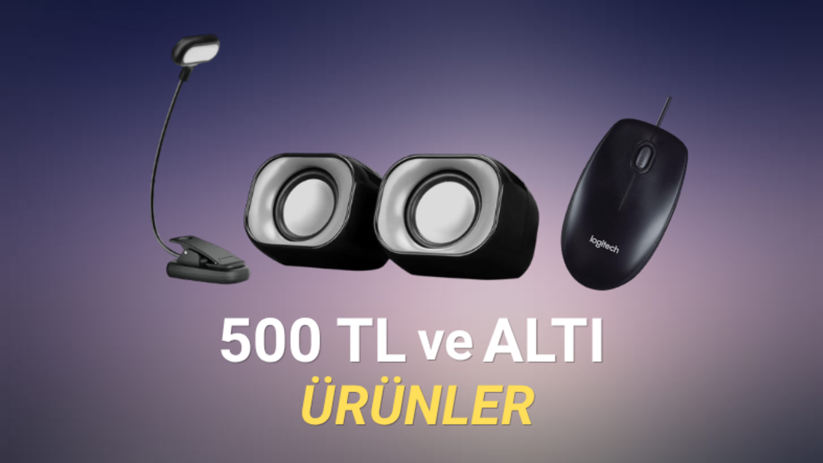 Hepsi 500 TL Altı! Amazon'da Bu Haftanın En Avantajlı Ürünleri 