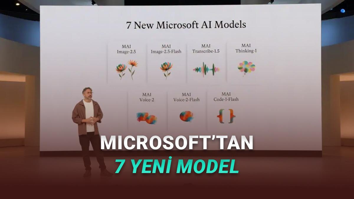 Microsoft, Kendi Yapay Zekâ Modellerini Duyurdu: Karşınızda MAI Serisi