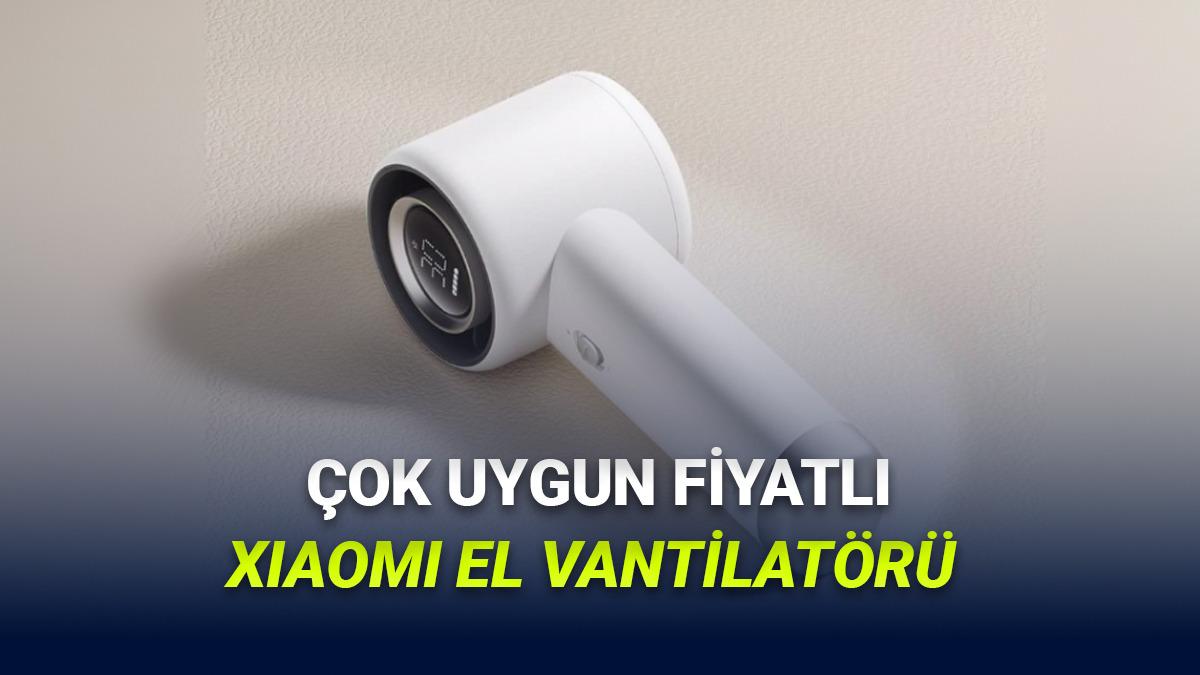 Xiaomi, Bu Sıcak Günlerde Herkese İlaç Gibi Gelecek Sudan Ucuz El Vantilatörü Tanıttı