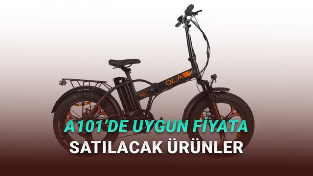 Ucuza Elektrikli Bisiklet Geliyor: A101'de Bu Hafta Uygun Fiyata Satılacak Teknolojik Ürünler