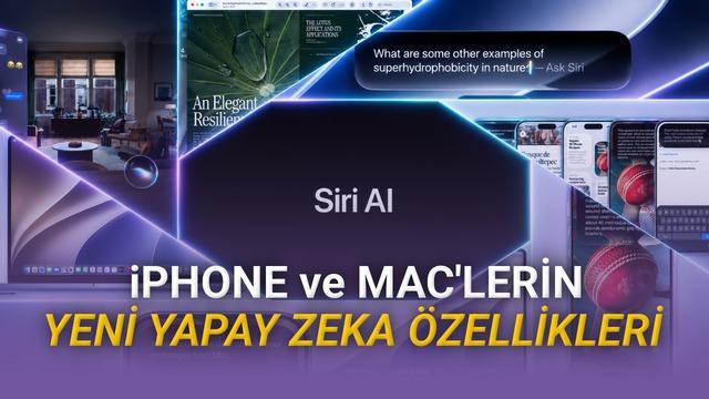 Siri AI Duyuruldu: Yeni Apple Intelligence Özellik