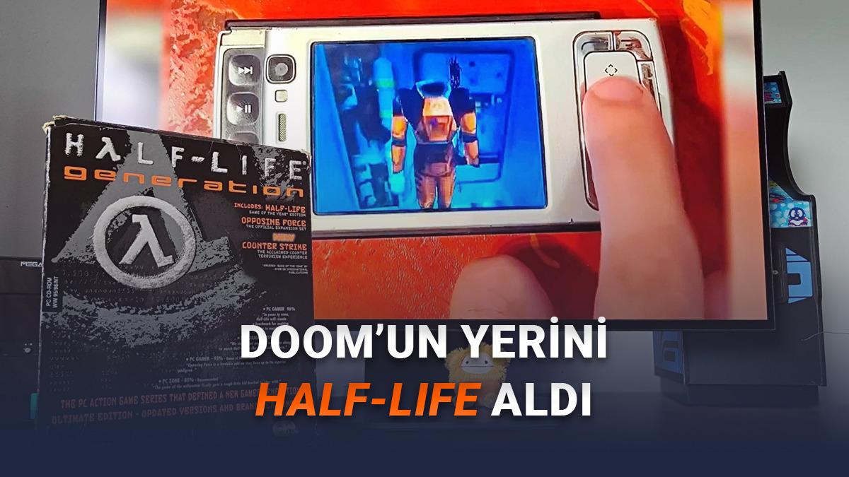 28 Yıllık Half-Life, 19 Yaşındaki Emektâr Nokia N95'te Çalıştırıldı [Video]
