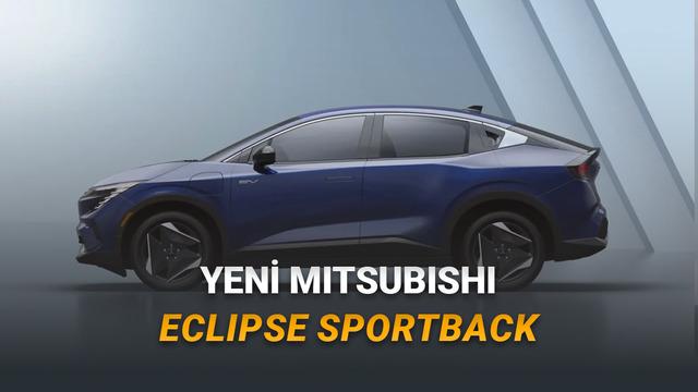Nissan Leaf Benzeri Mitsubishi Eclipse Sportback Duyuruldu: İşte Tasarımı