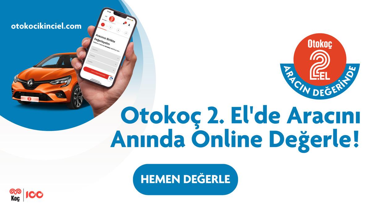 Aracınızın değerini tek tıkla Otokoç 2. El'de öğrenin!