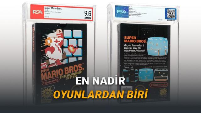 Super Mario Bros.'un Çok Nadir ve Etiketi Bile Açılmamış Bir Kopyası 3 Milyon Dolara Satıldı