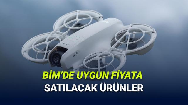 Uygun Fiyata DJI Drone Geliyor: Bu Hafta BİM'de Satılacak Teknolojik Ürünler