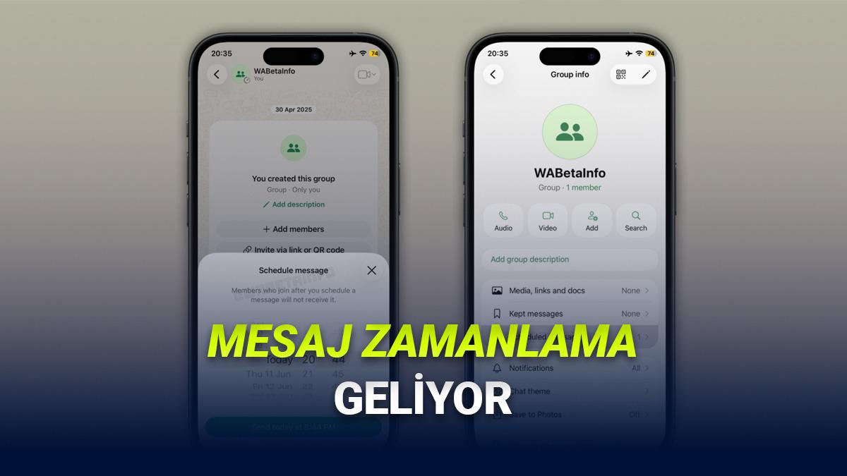 WhatsApp’a Harika Özellik Geliyor: Mesajları Zamanlayabileceksiniz!