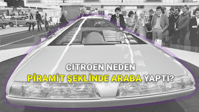 Citroen Neden Piramit Şeklinde Bir Araba Tasarlamıştı? Araba Denmeye Bin Şahit İsteyecek Konsept Modeller