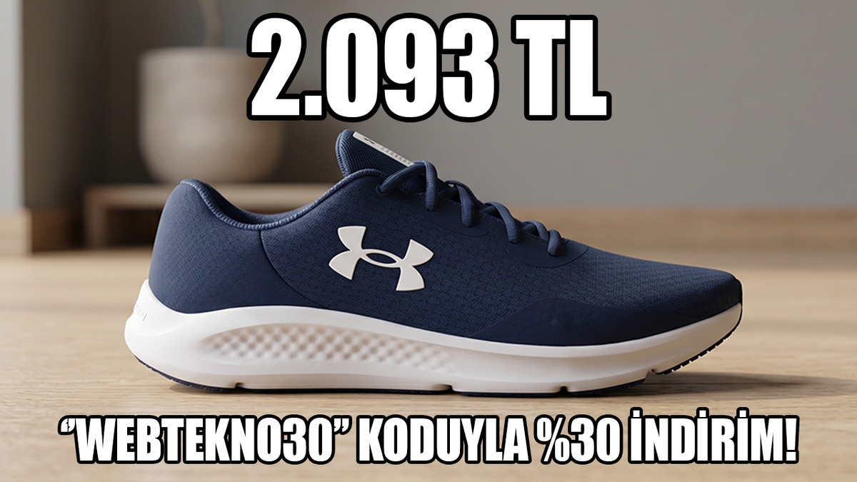 Under Armour'dan Adidas'a spor ayakkabılarda ''webtekno30'' koduyla %30 indirim!
