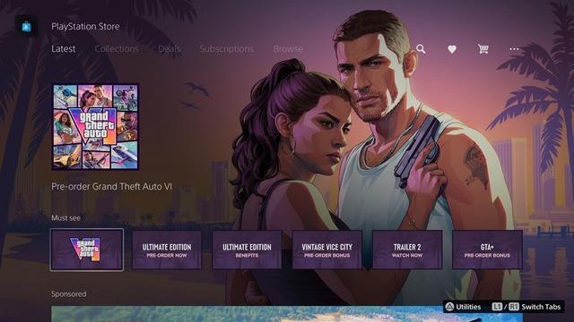 GTA 6, PS5 Arayüzünden Mobil Uygulamaya Kadar Her Yerde: Sony'nin Agresif Pazarlama Kampanyası Başladı