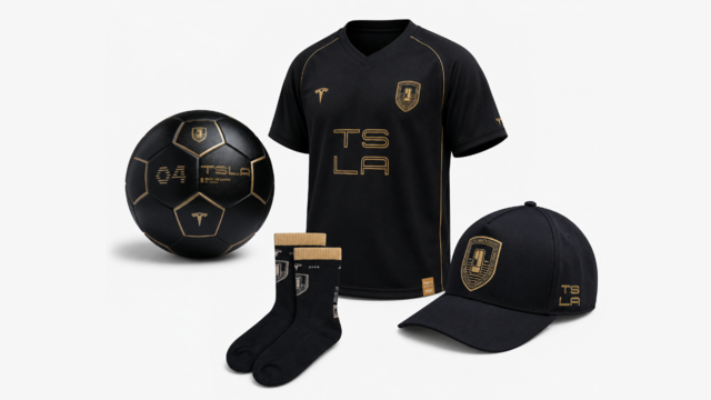 Tesla FC Koleksiyonu Satışta: Top, Forma ve Çorap