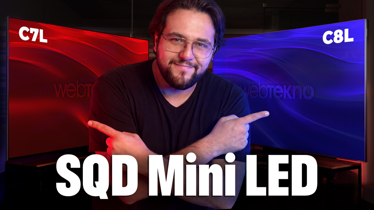 TÜRKİYE'YE GELEN YENİ TV TEKNOLOJİSİ | TCL SQD Mini-LED Nedir? C7L ve C8L İncelemesi