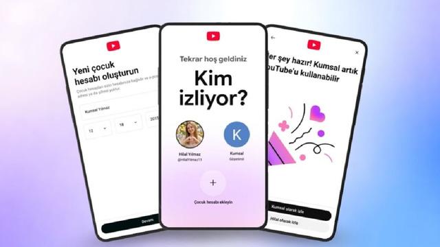YouTube, Türkiye'de Gözetimli Çocuk Hesapları Özelliğini Kullanıma Sundu