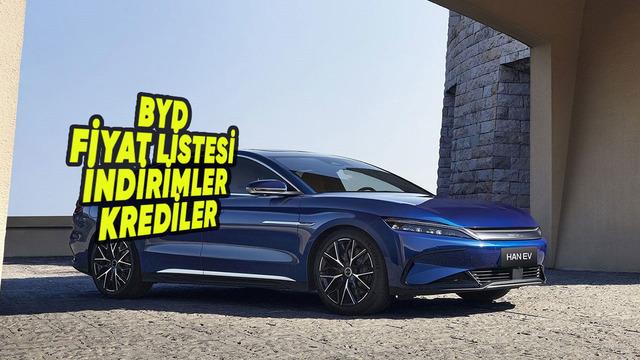 BYD Temmuz 2026 Sıfır Araç Fiyat Listesi, Kampanyalar ve Kredi Fırsatları