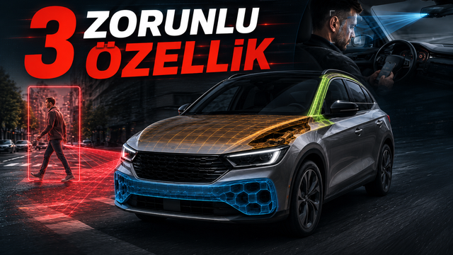GSR 3 ile Zorunlu Hale Gelen 3 Otomobil Özelliği