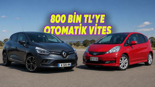 800 Bin TL’ye Kadar Alınabilecek En İyi Otomatik Arabalar (2026 Güncel Liste)