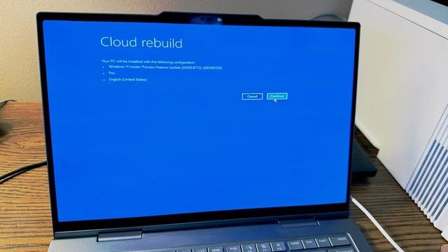 Windows 11 İçin Hayat Kurtaran Yeni Özellik: Cloud Rebuild