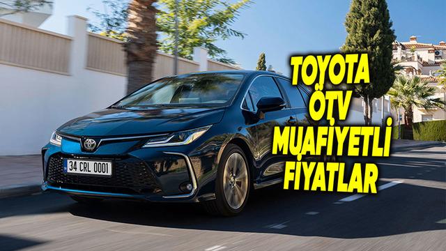 Toyota'nın ÖTV'siz Araba Fiyatları Ne Kadar? 2026 Güncel ÖTV'siz Fiyatlar
