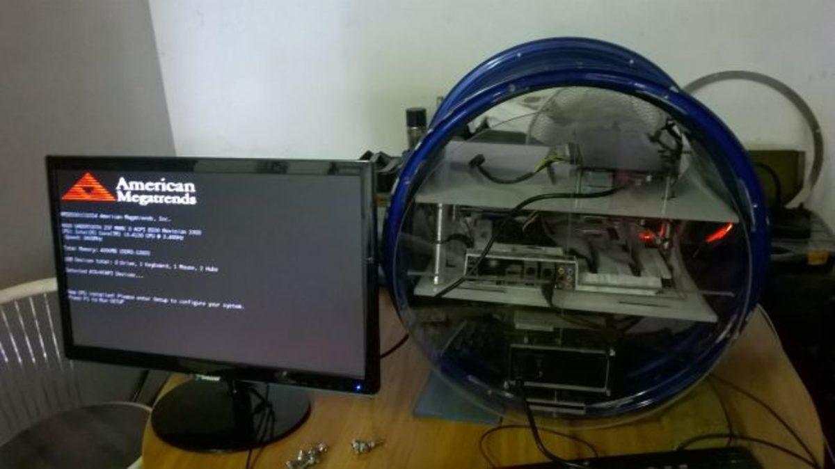 Tekerlek Şeklinde PC Kasasının Aşama Aşama Üretimi!