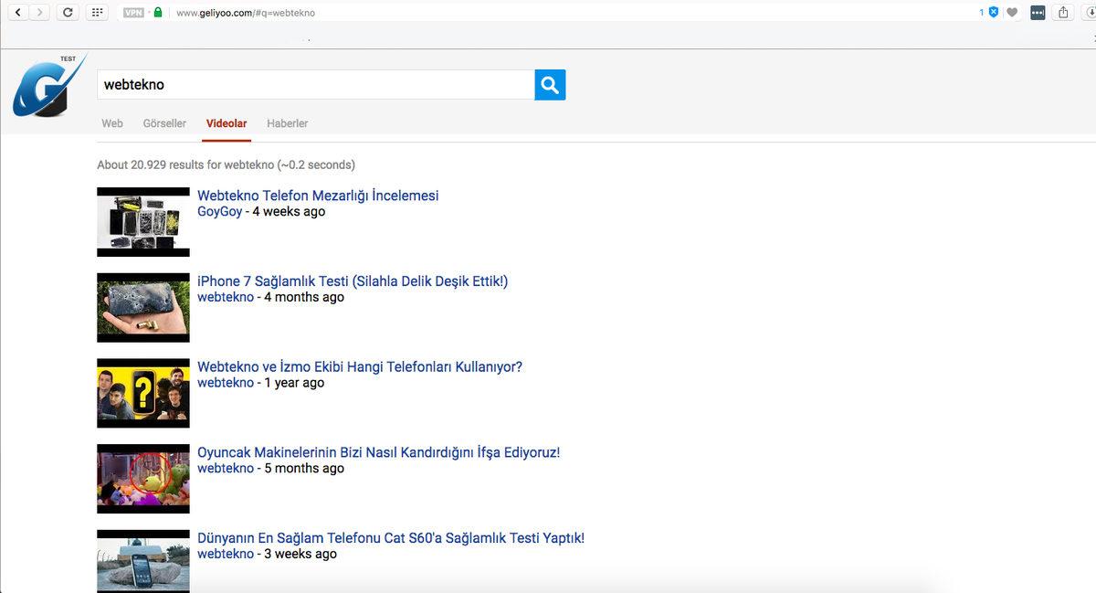 10 Milyon TL İle 10 Yılda Kurulup, Arama Sonuçlarını Google’dan Çeken Sözde ’Yerli Arama Motoru’: Geliyoo.com
