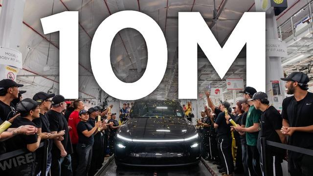 Tesla, 10 Milyonuncu Elektrikli Otomobilini Üretti