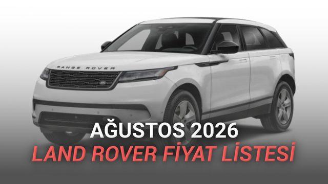 Land Rover Fiyat Listesi