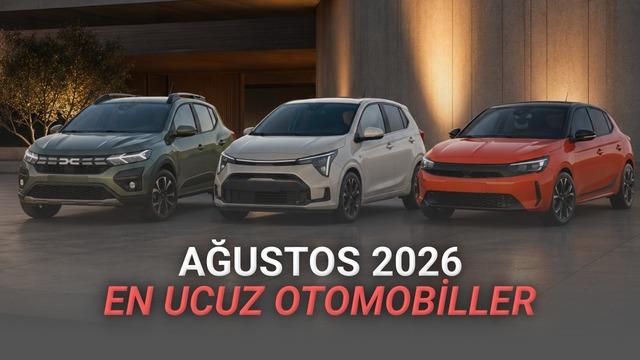 Ağustosta Türkiye’deki En Ucuz Otomobiller Belli Oldu: 1.5 Milyon TL'den Ucuz 8 Otomobil Var!