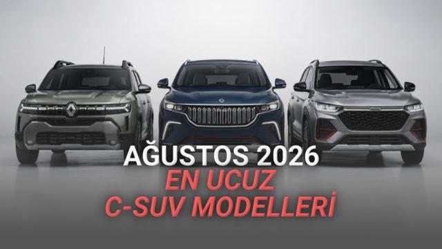 En Ucuz C-SUV'lar