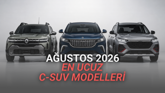 Ağustosta Türkiye’deki En Ucuz C-SUV Otomobiller: 2 Milyon TL'nin Altında Hala 3 Model Var!