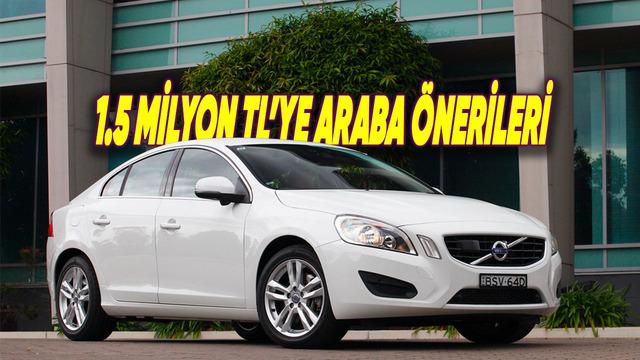 1-1.5 Milyon TL Arasına Alınabilecek En İyi İkinci El Arabalar