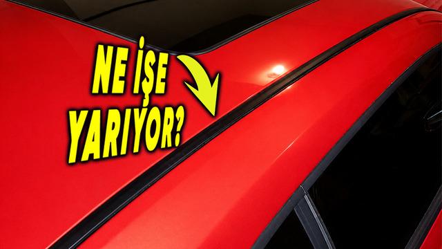 Otomobillerin Tavanında Neden İki Siyah Çıta Var, Bunlar Ne İşe Yarıyor?