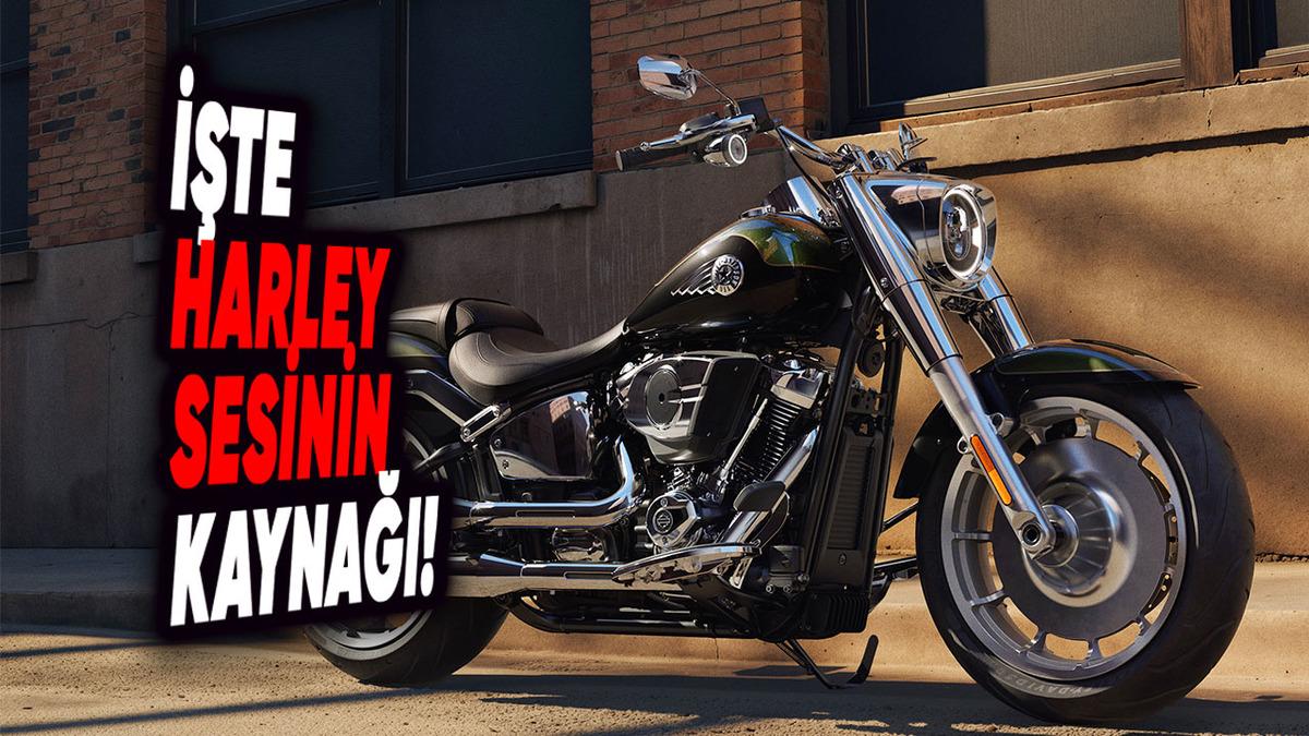Harley-Davidson Motorlar Kendine Has O Sesi  Nasıl Çıkarıyor?