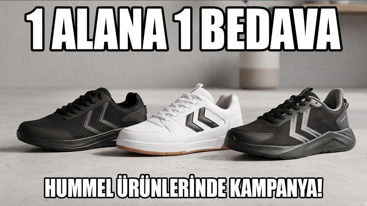 Sporthink'te Hummel ürünlerinde bir alana bir bedava kampanyası!