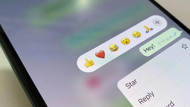 WhatsApp'a Animasyonlu Emoji Tepkileri Geliyor