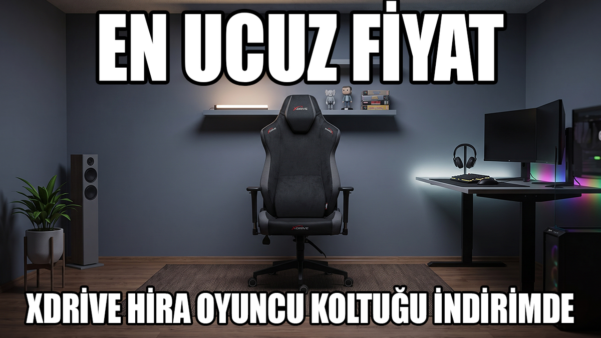 xDrive Hira Profesyonel Oyuncu Koltuğu Amazon'da internetteki en ucuz fiyatından satışta!