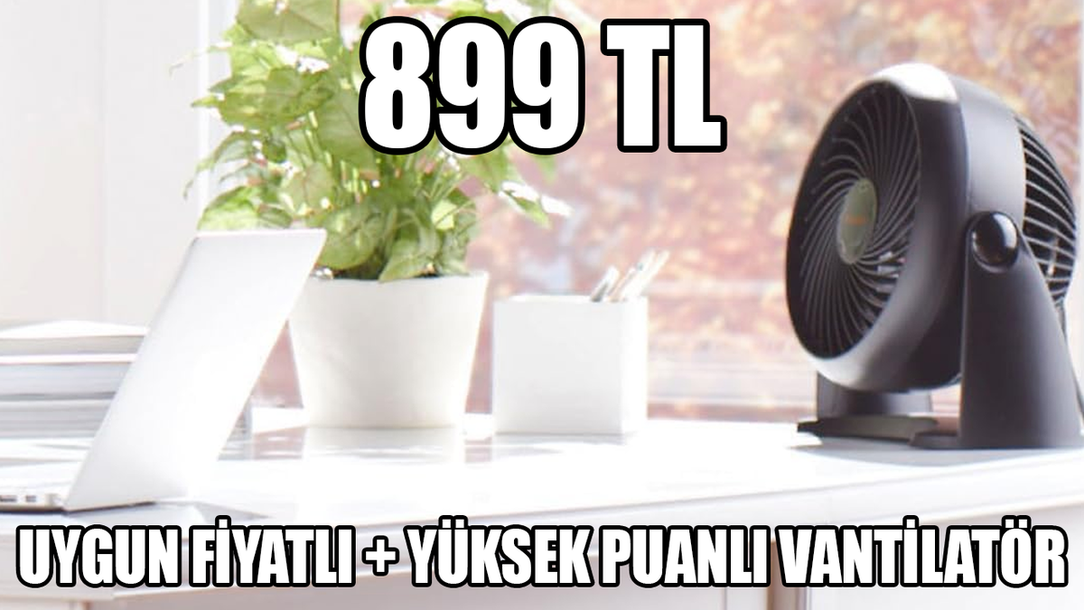 Honeywell masa vantilatörü Amazon'da indirimde!
