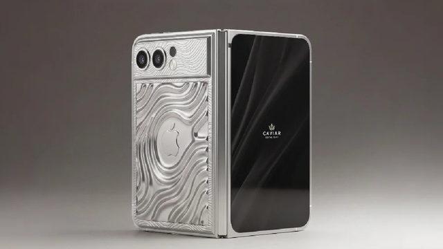 Caviar, Daha Tanıtılmayan Katlanabilir iPhone'un 900 Bin TL'lik Ultra Lüks Versiyonunu Tanıttı