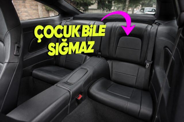 Kimse Sığmamasına Rağmen Spor Arabalarda Arka Koltuklar Neden Var?