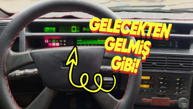 Fiat Tempra’nın “36 Yıl Önce Bunu Nasıl Yapmışlar?” Dedirten Hayalet Ekran Özelliği