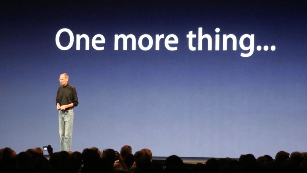 one more thing