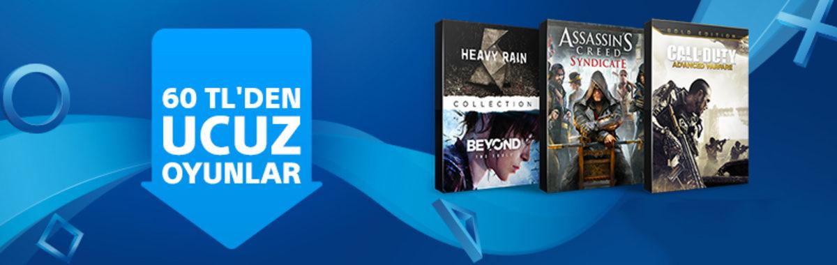 PlayStation İndirimleriyle Birçok Oyun 60TL Altında Satışta