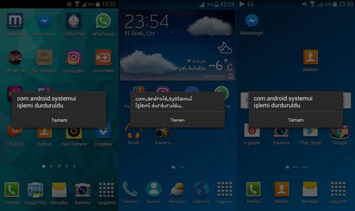 Samsung Telefonlarında Bir Anda Ortaya Çıkan “System UI Durduruldu” Hatası Nasıl Çözülür?