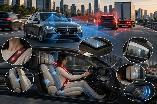 Mercedes-Benz PRE-SAFE Sistemi Nasıl Çalışır?