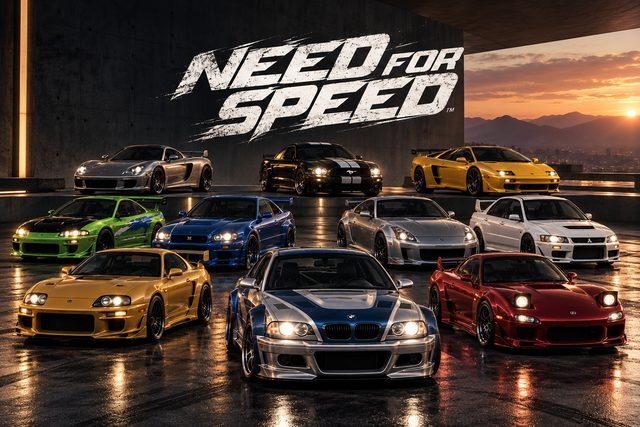 Need for Speed'in En İkonik 10 Arabası